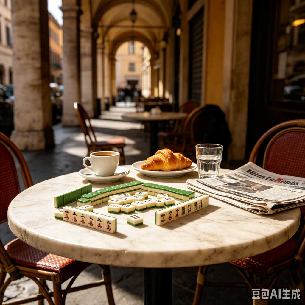 simple text mahjong tiles