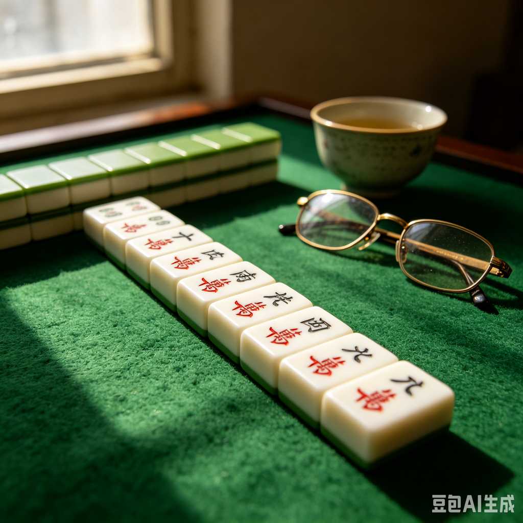 bamboo mahjong set
