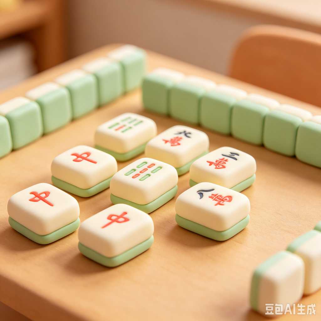 hd printed mahjong set